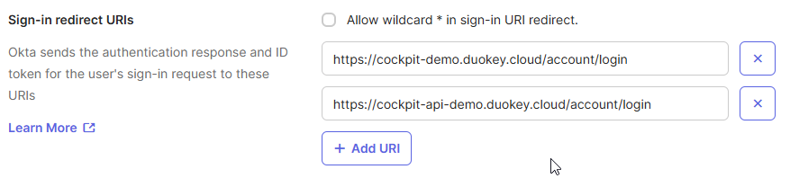 Application Configuration