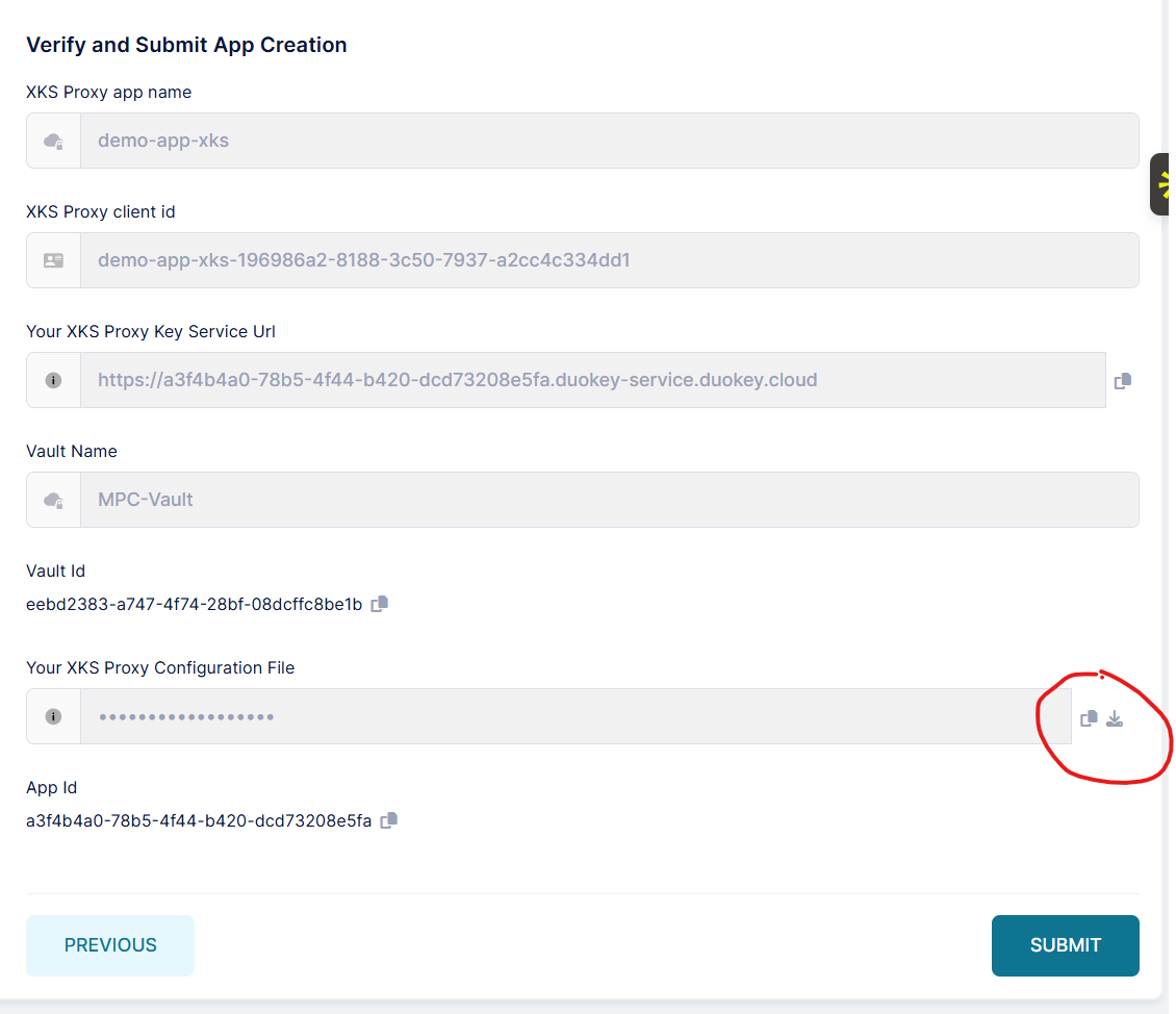 Download JSON Configuration